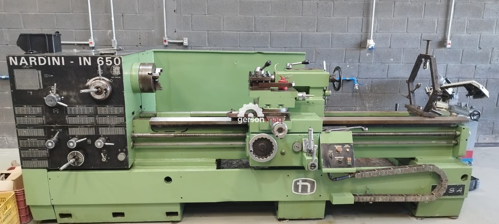 TORNO MECANICO NARDINI INSA IN 650 X 2200 MM